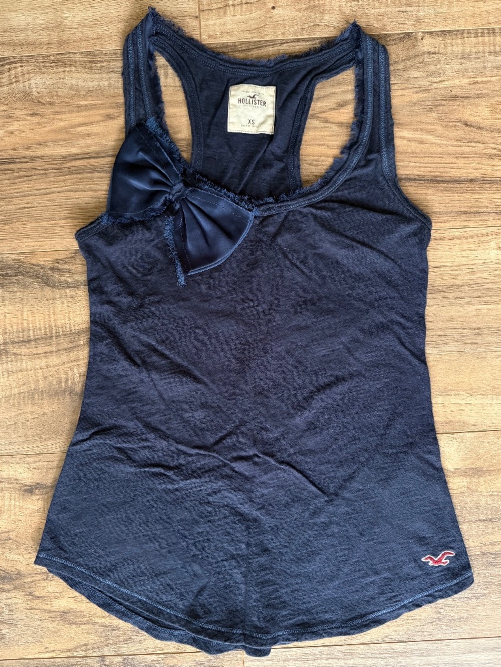 Hollister Navy Bow Tank Top